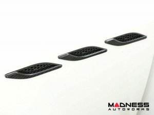 Maserati Ghibli Exterior Trim - Carbon Fiber - Fender Vents Cover - Feroce Carbon